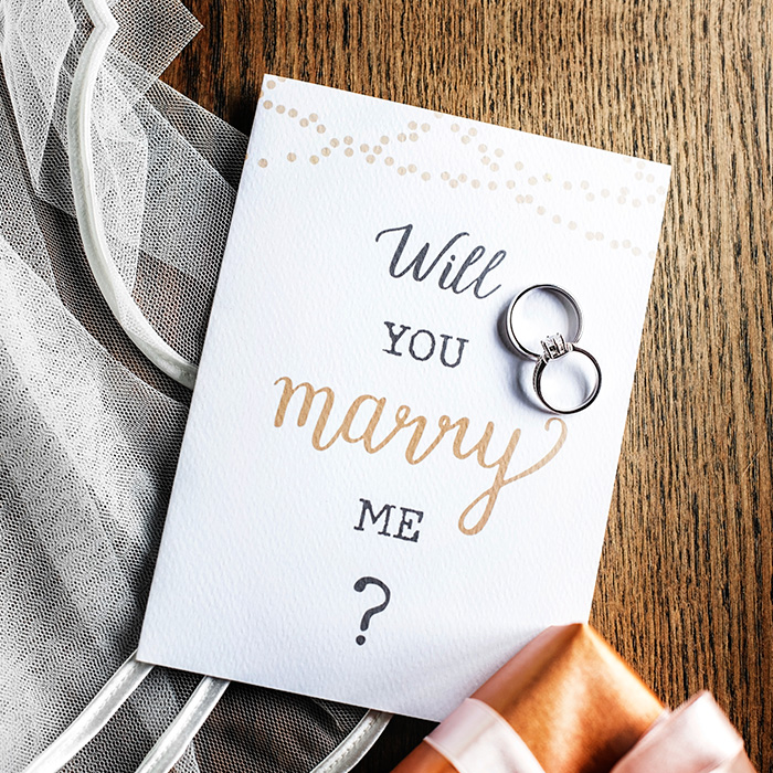 Idei inedite de cerere in casatorie