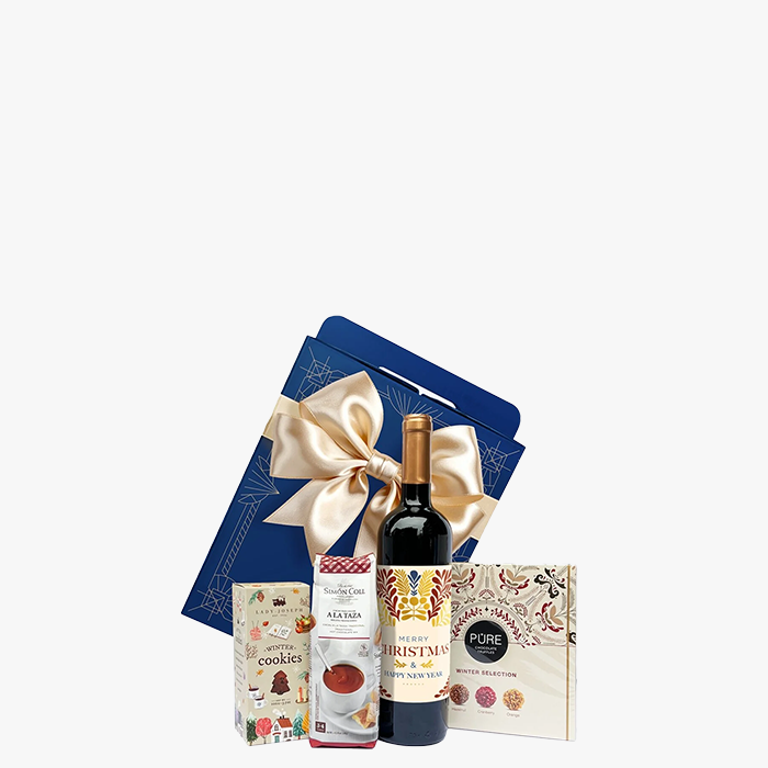 Cutii Cadou de Crăciun cu produse gourmet și băuturi personalizate - Exclusiv StarGift 