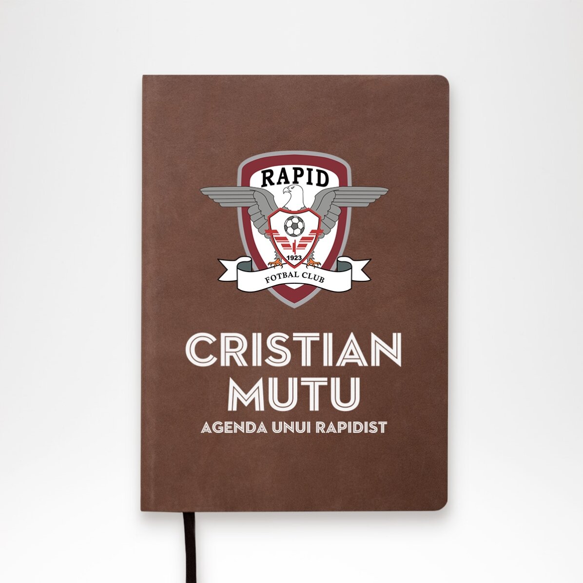 Agendă FC Rapid 1923 personalizată cu nume - Agenda unui rapidist