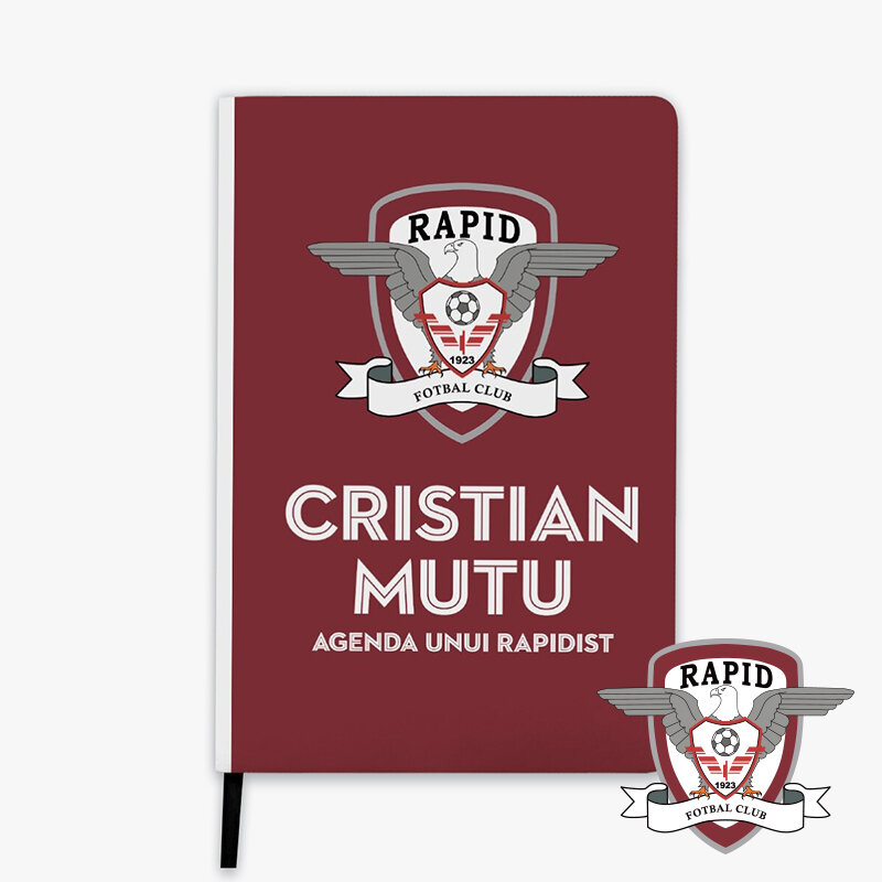 Agende și notebook-uri personalizate sub licență oficială - FC Rapid 1923
