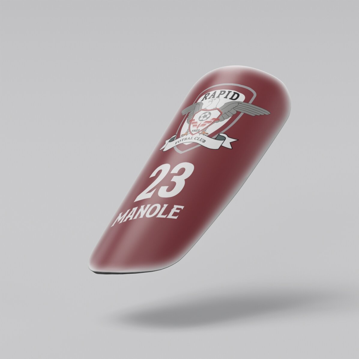 FC Rapid football defenders personalised with logo and text