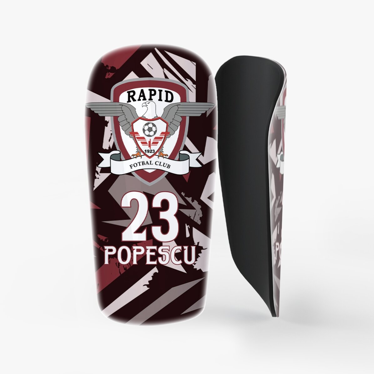FC Rapid football defenders personalised with text - Pattern