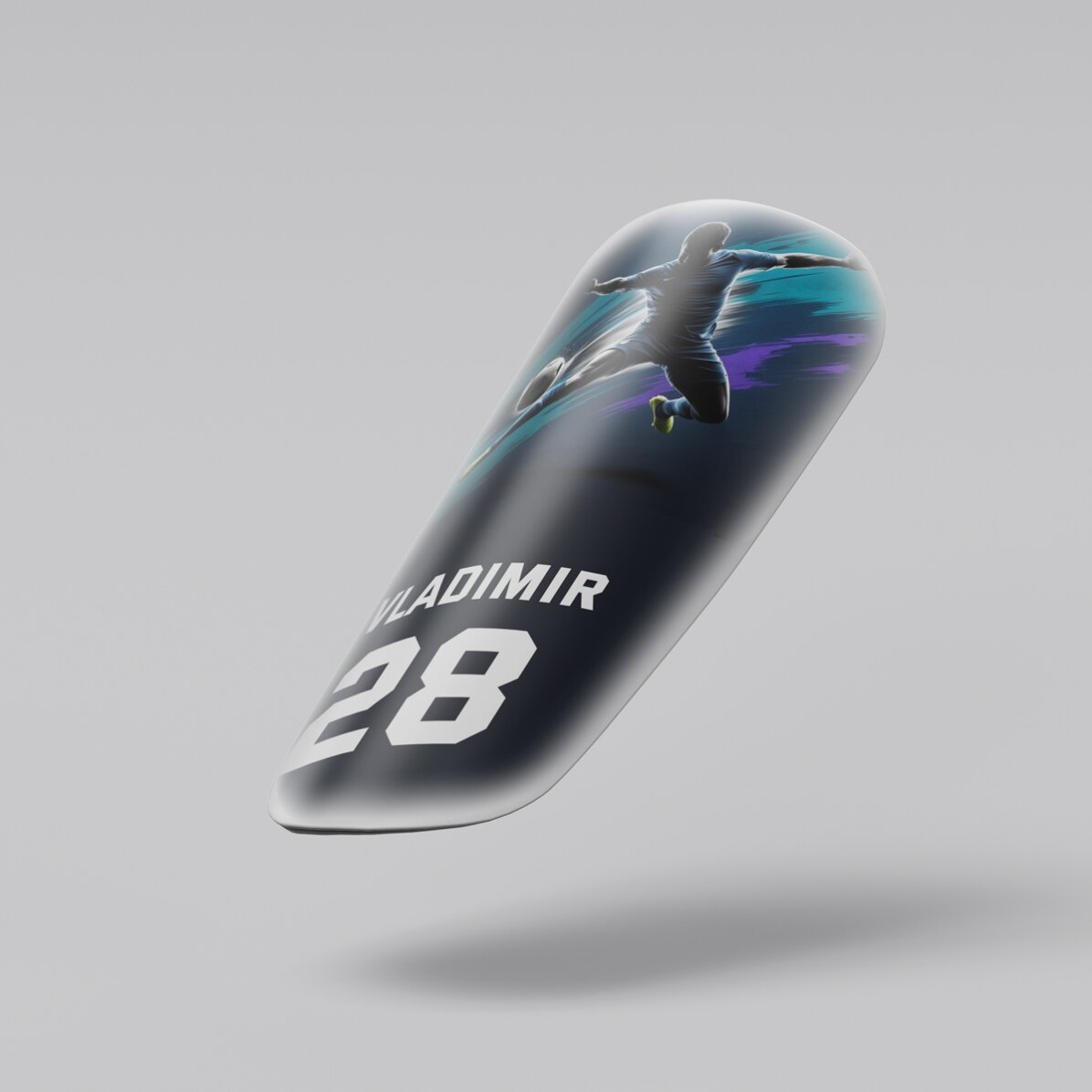 Personalised football shirts with name and number