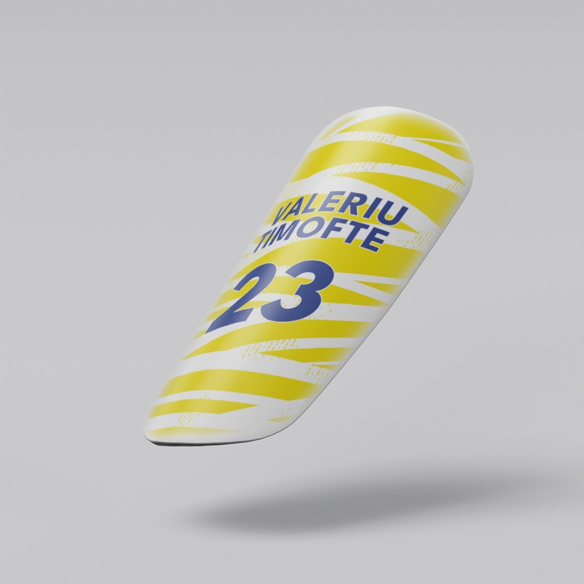 Personalised football defenders with text - Your team colours