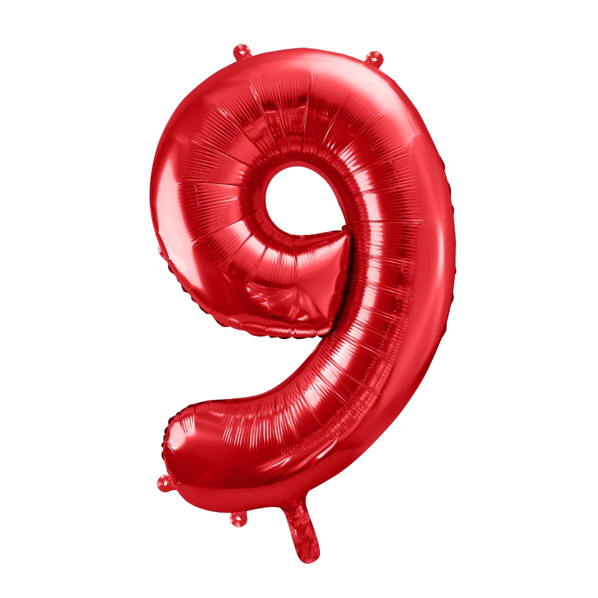 Balloons - Red numbers 86cm