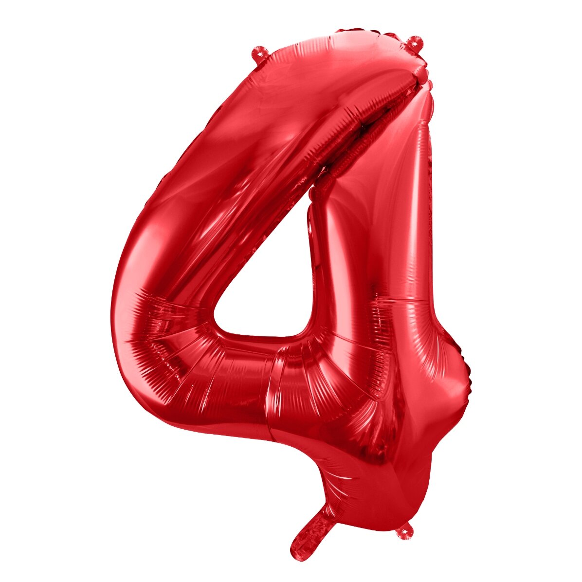 Balloons - Red numbers 86cm