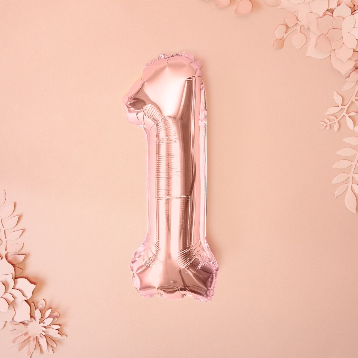 Baloane - Cifre roze 35cm