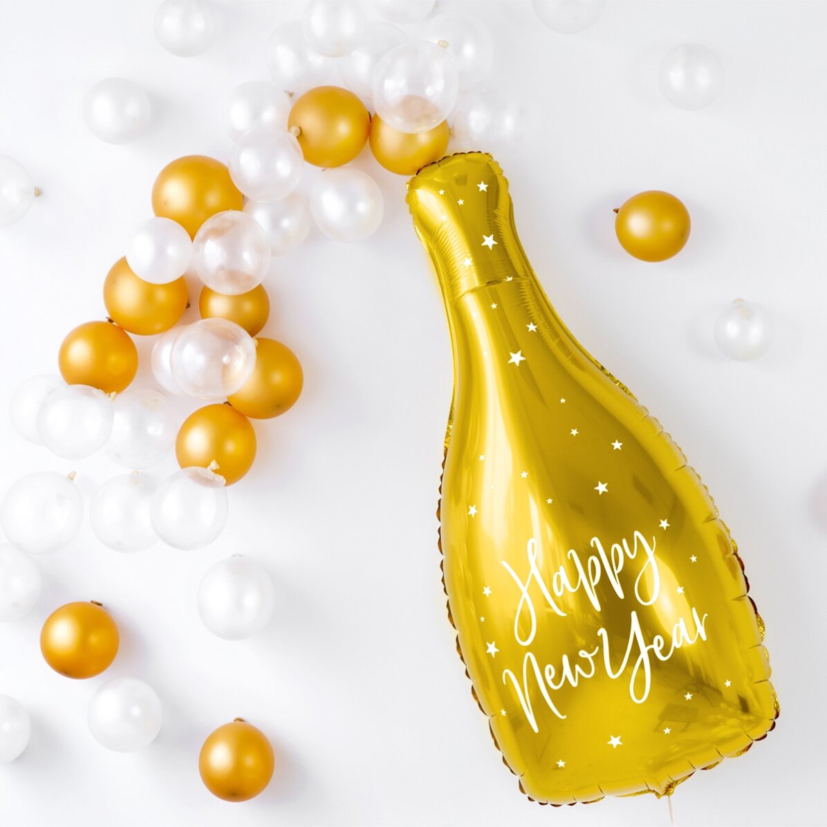 Balloon - Happy New Year bottle