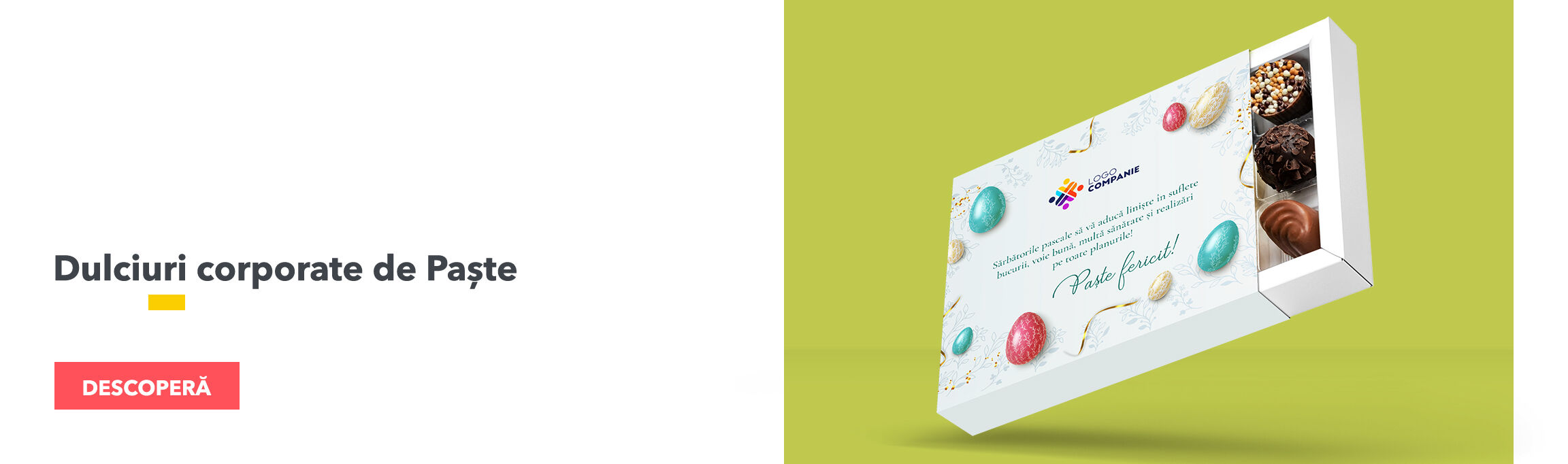 Dulciuri corporate de Paște