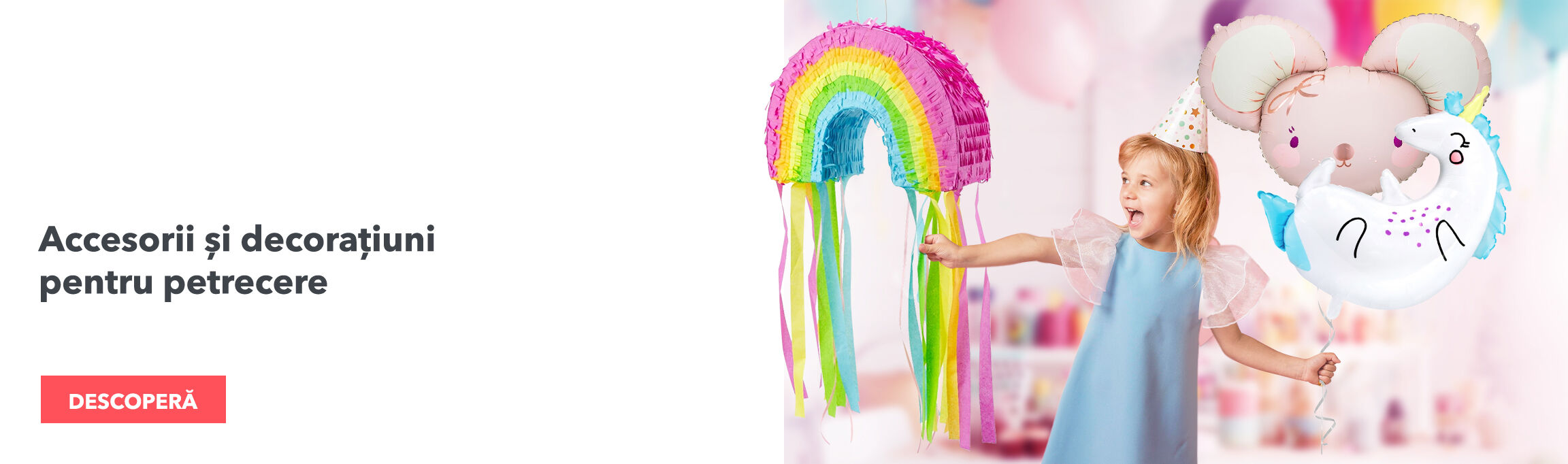 Accesorii și decorațiuni pentru petrecere