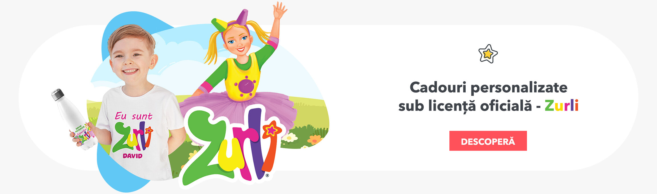 Personalised gifts under official licence - Zurli