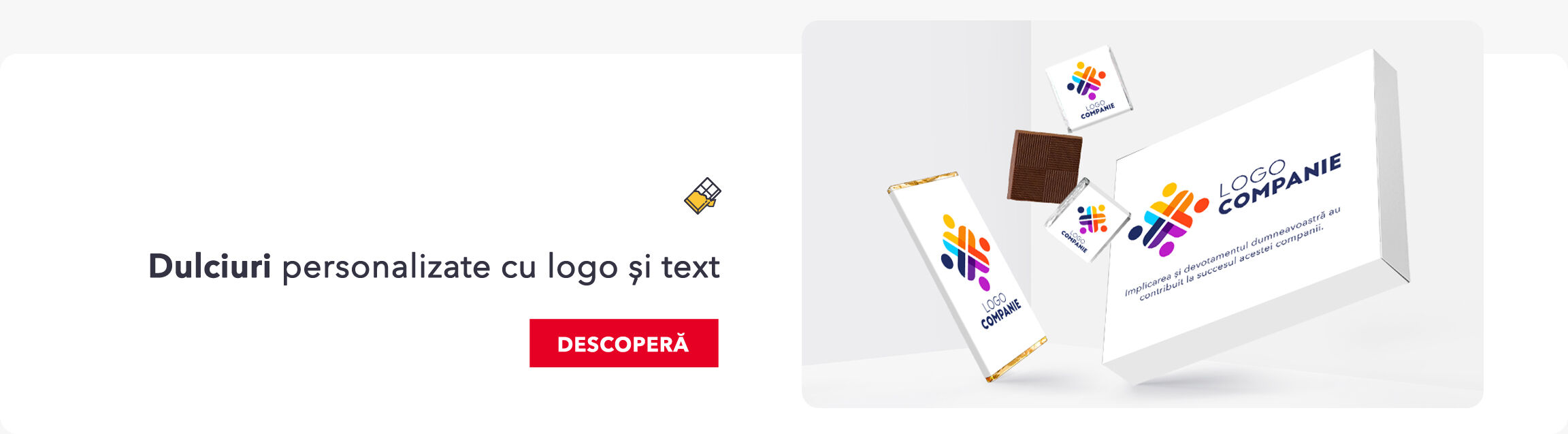 Dulciuri personalizate corporate