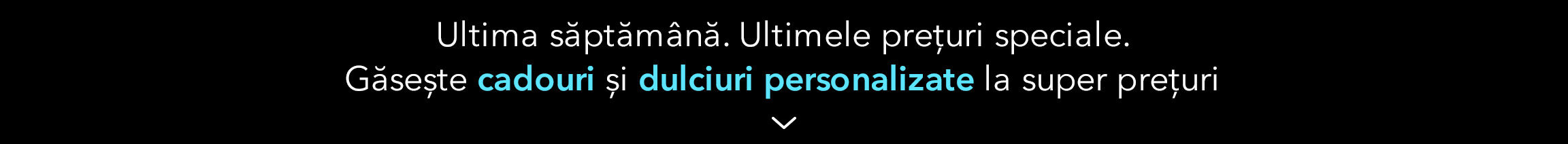 Black week - Up to 50% off sweet gifts