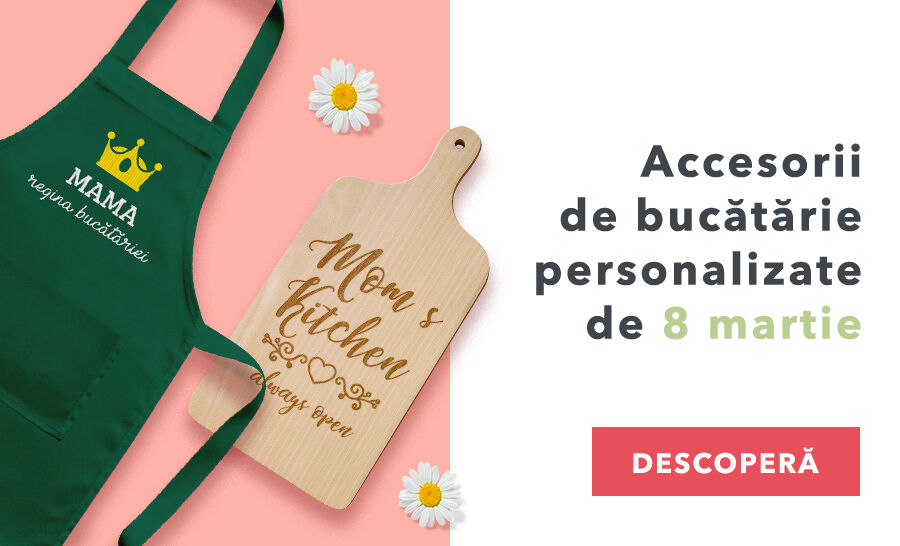 Personalised kitchen accessories for 8 March