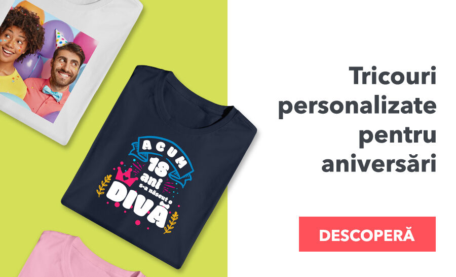 Personalised T-shirts for anniversaries