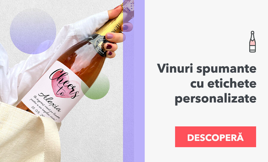 Vinuri spumante personalizate