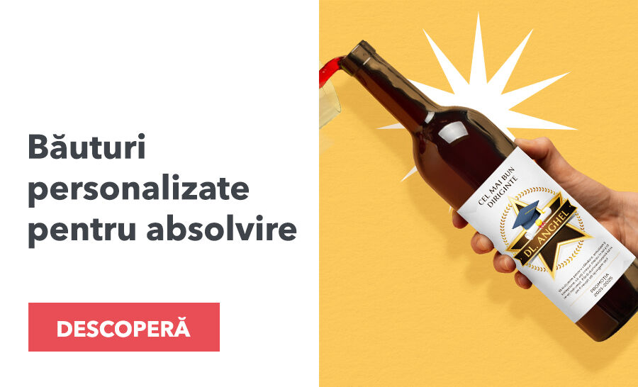 Personalised drinks for graduation