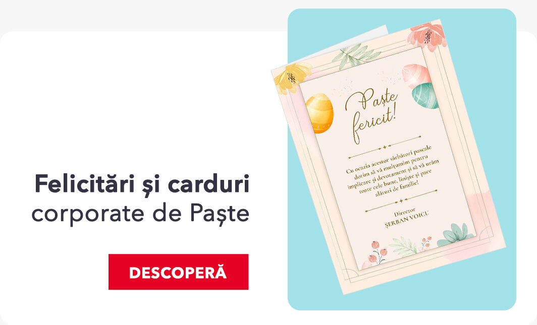 Easter greetings and corporate cards