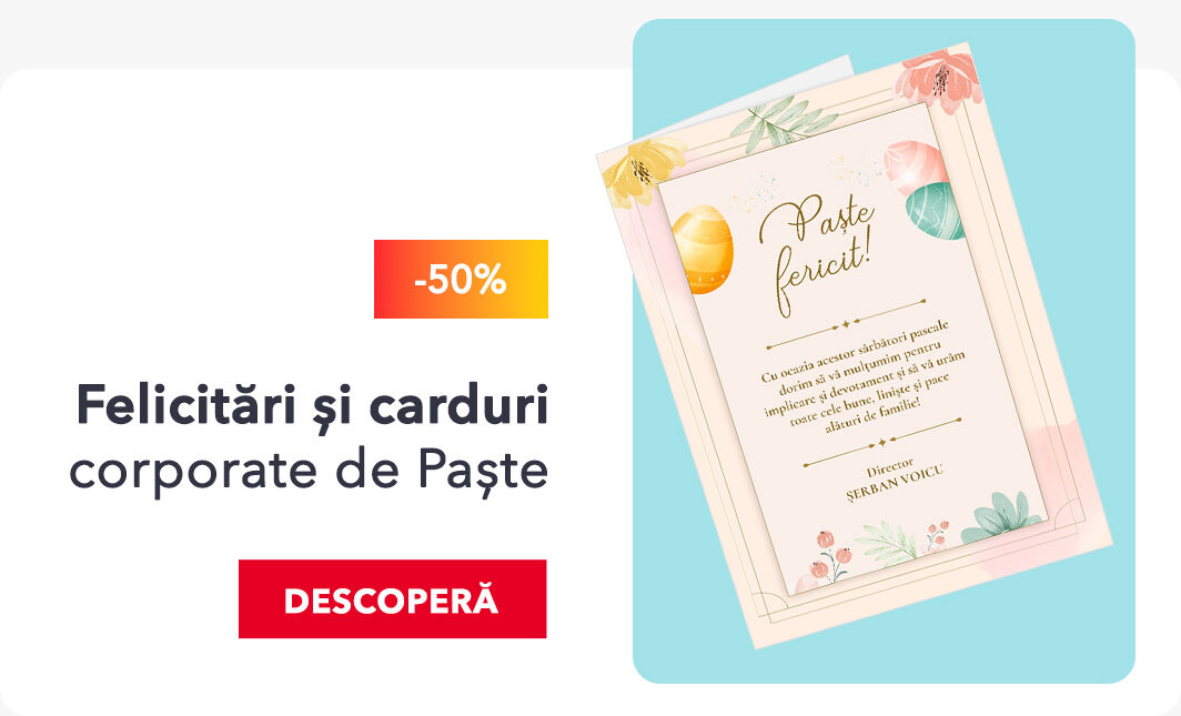 Easter greetings and corporate cards