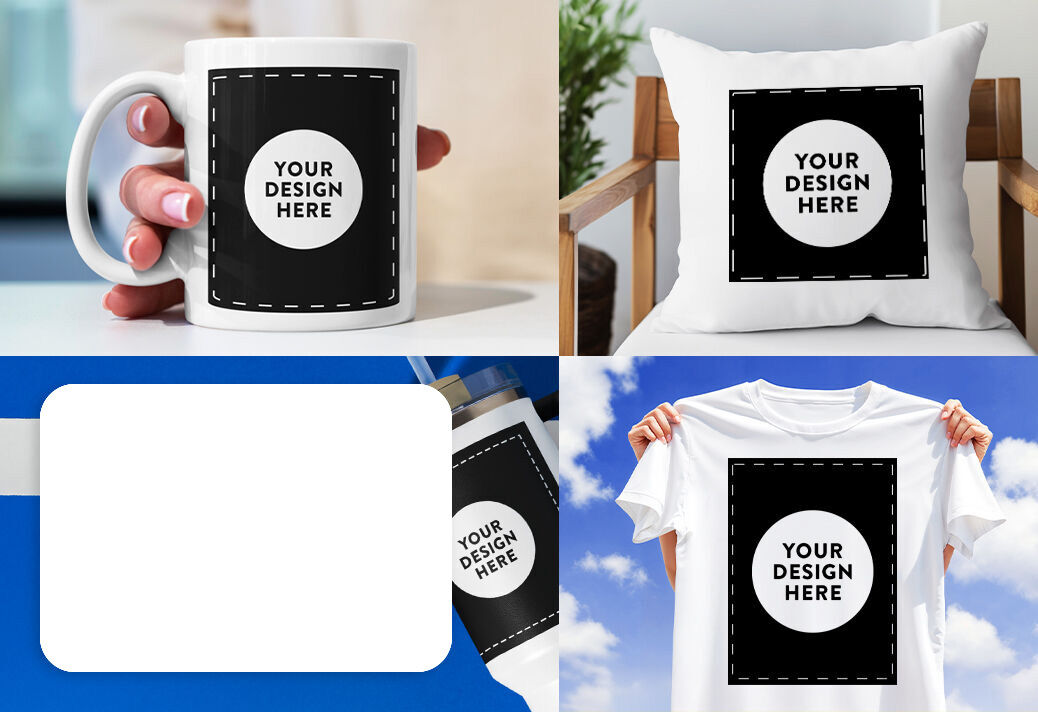Personalised gifts with your graphics