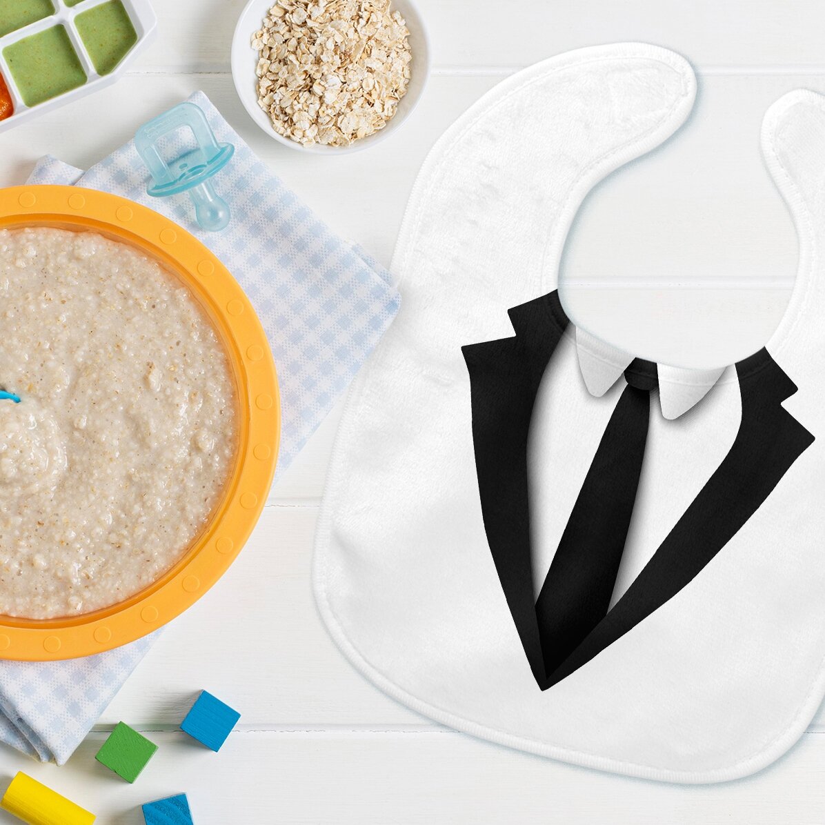 Bavețică bebe personalizată - Baby Boss