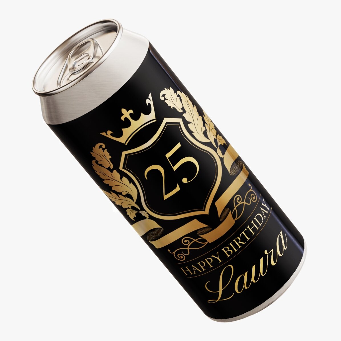 Bere la doză personalizată cu text - Royalty