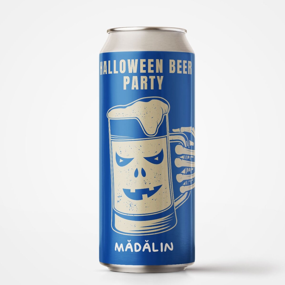 Bere la doză personalizată cu text - Halloween Beer Party