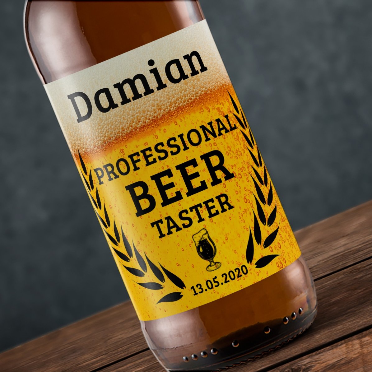 Bere personalizată cu text - Beer taster