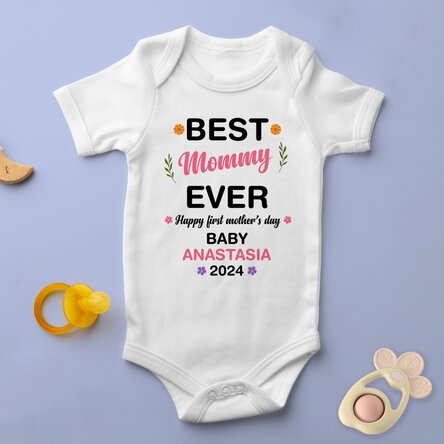 Body pentru copii personalizat cu mesaj - Mother