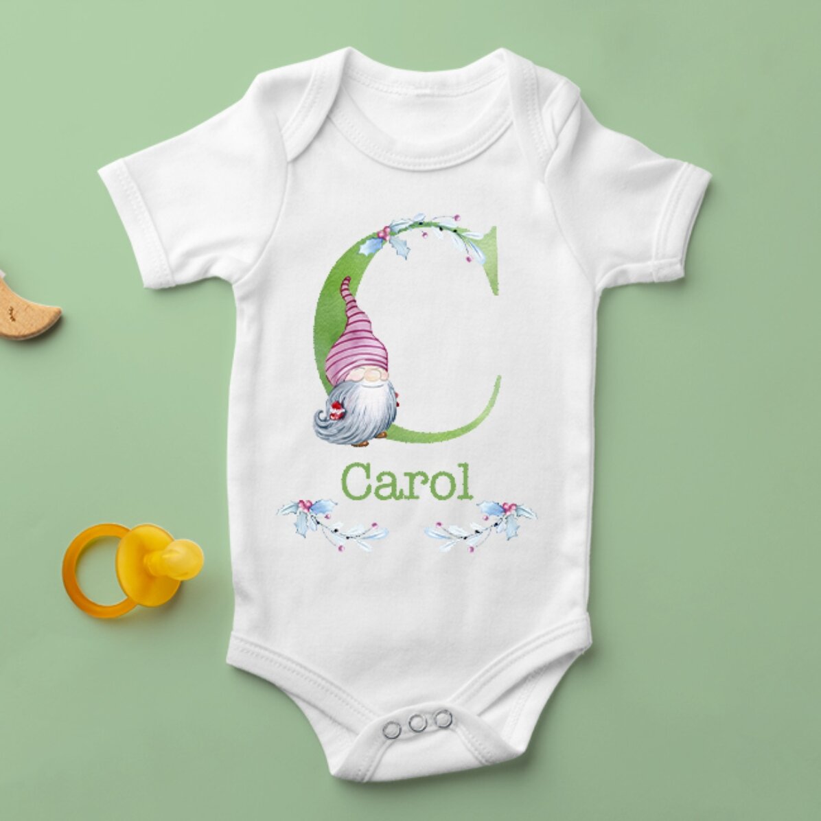 Body pentru copii personalizat cu nume - Brad