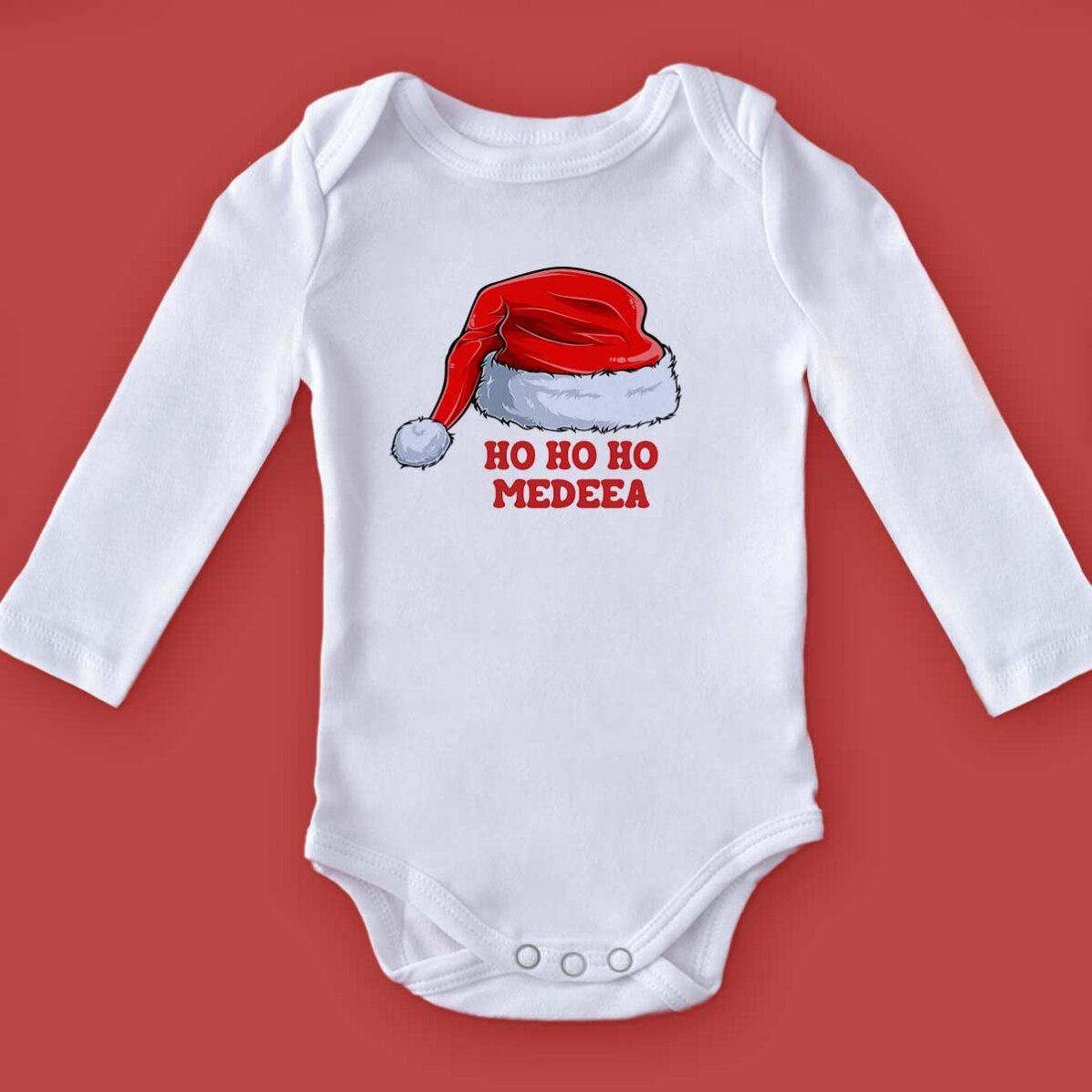 Body pentru copii personalizat cu text - Crăciun