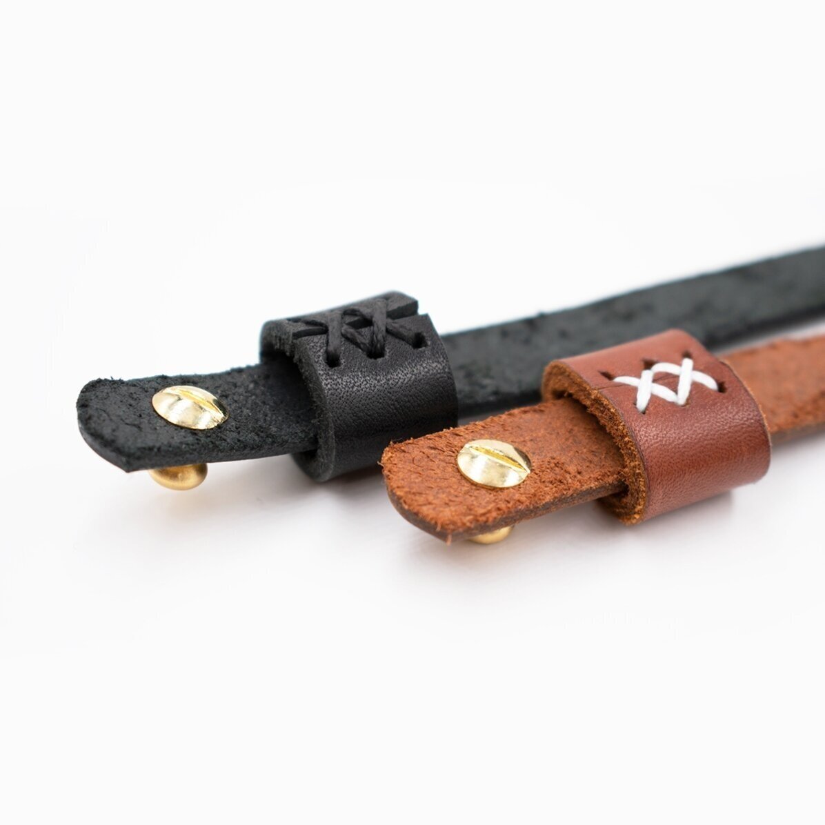 Brățară din piele personalizată cu coordonate și nume