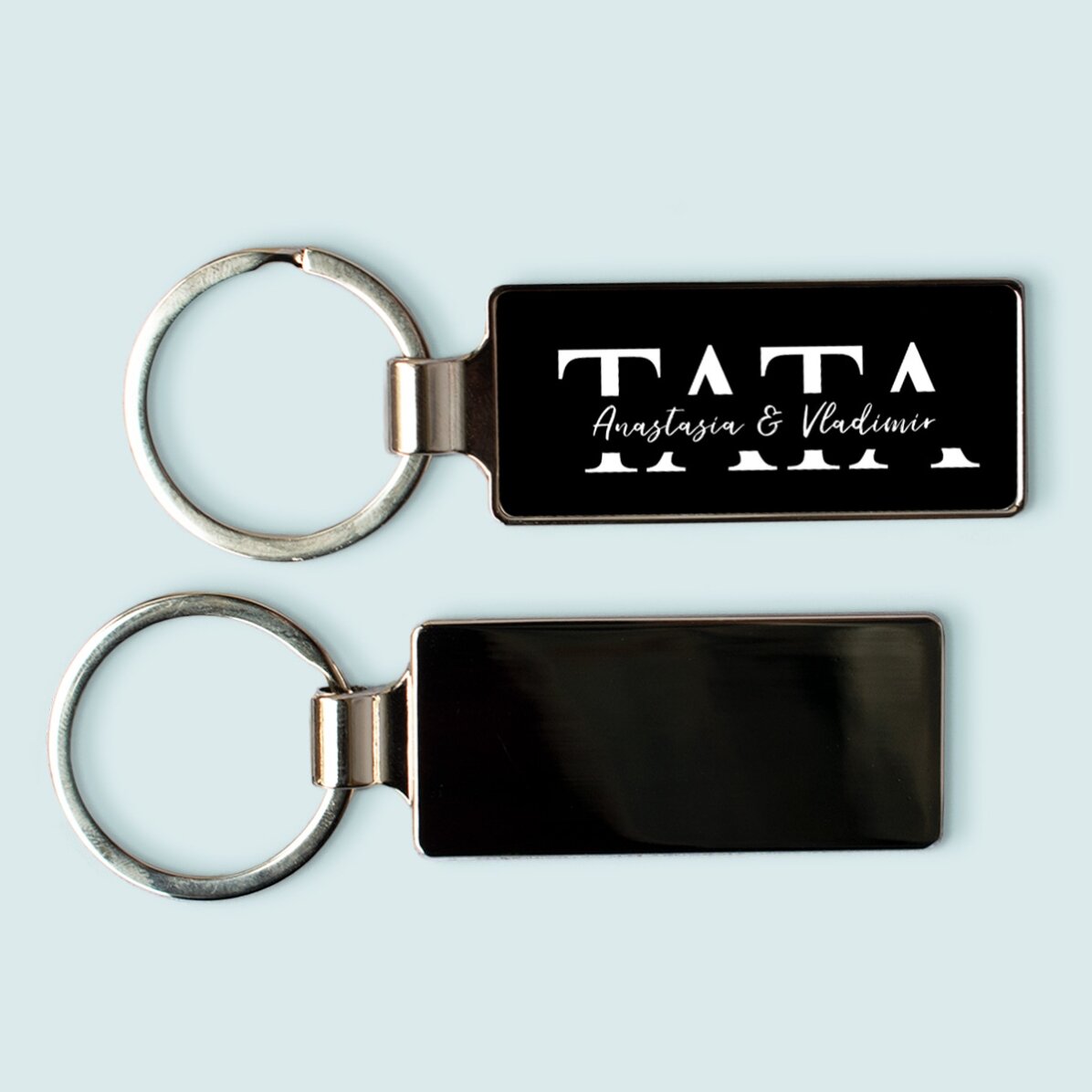 Breloc personalizat cu mesaj pentru tată