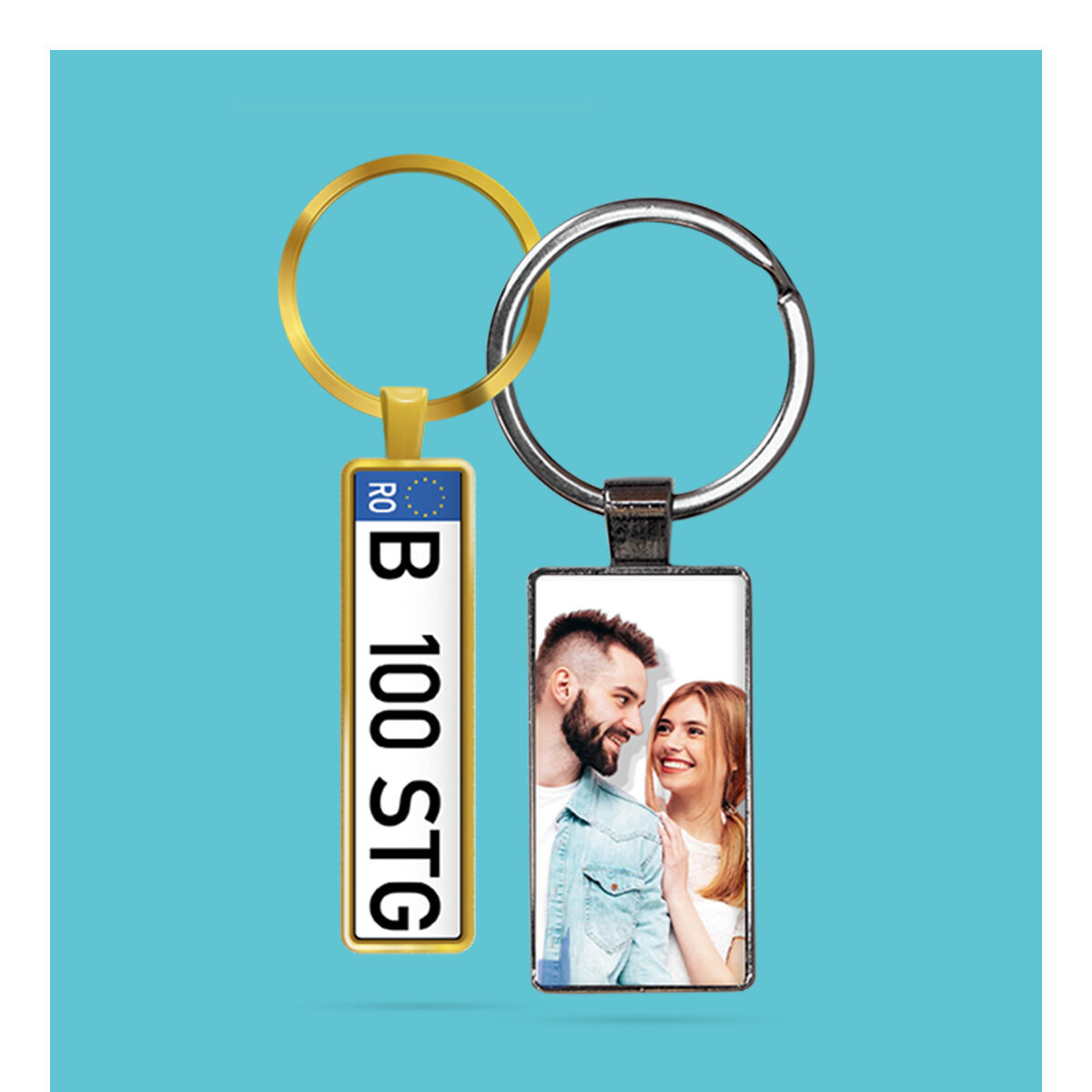 Personalised key rings