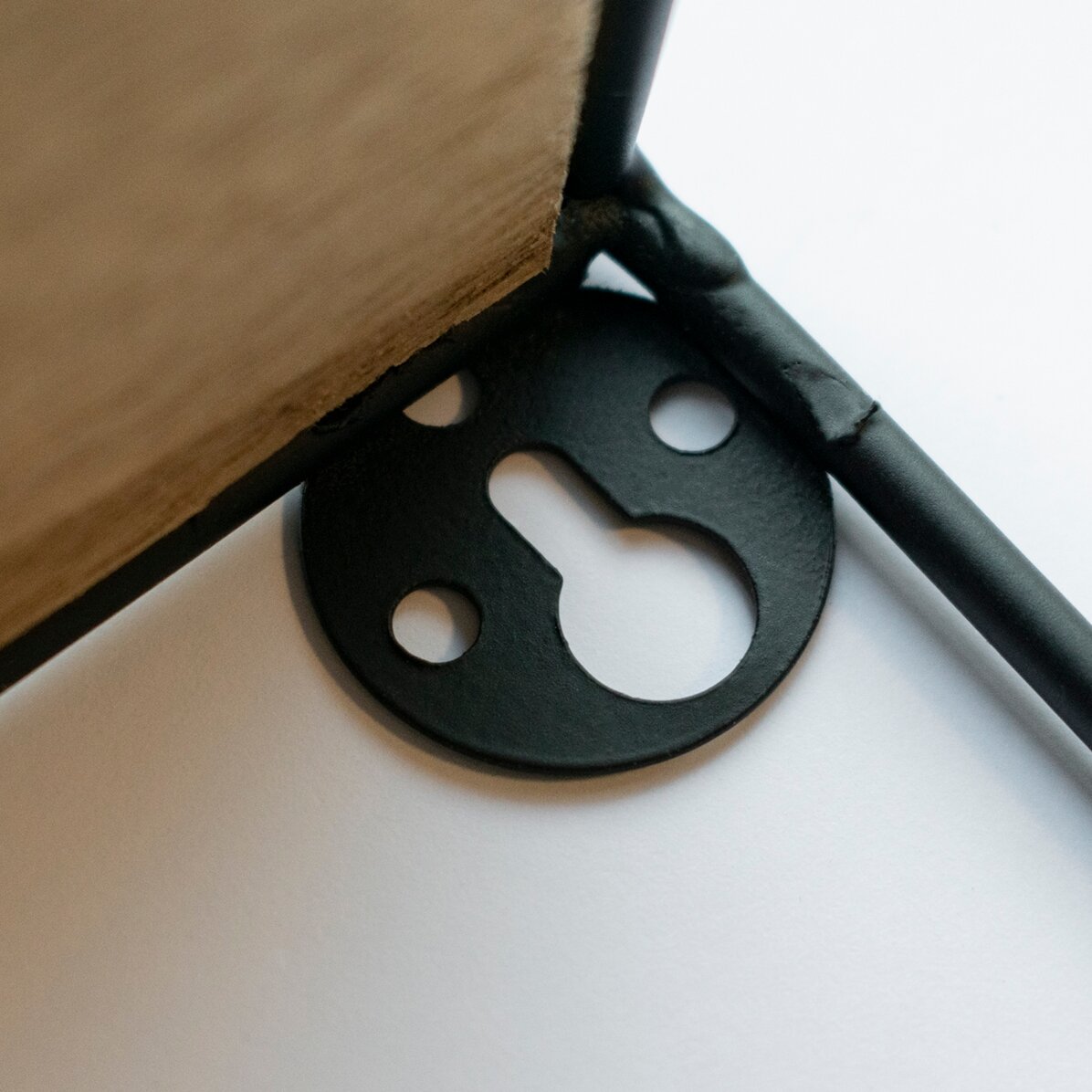 Cadru metalic cu raft și poză 30x30cm