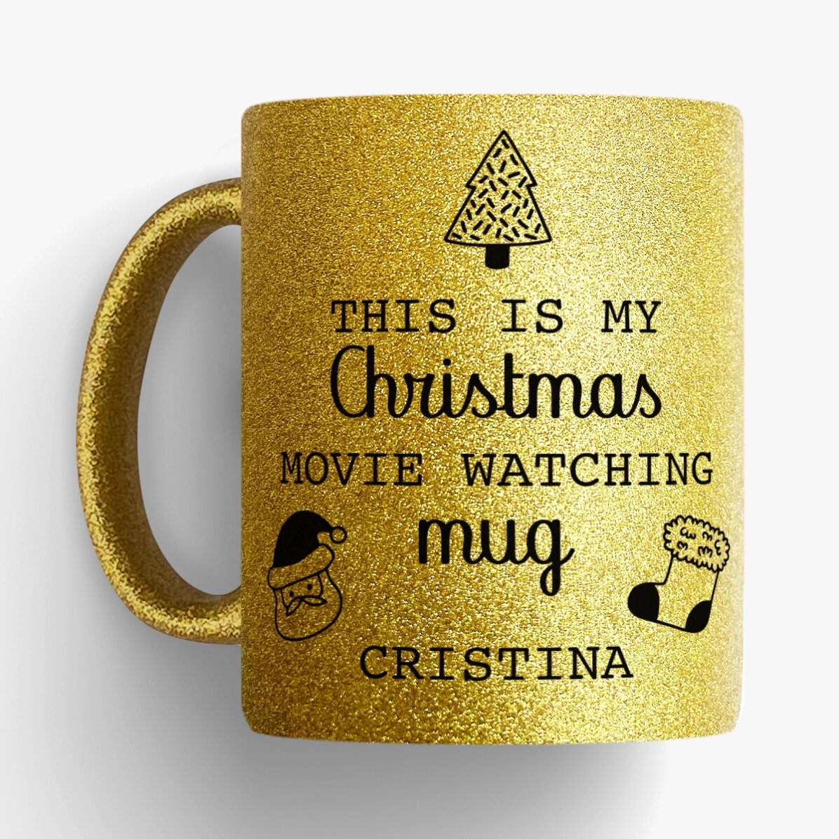 Cană personalizată cu mesaj - Christmas movie