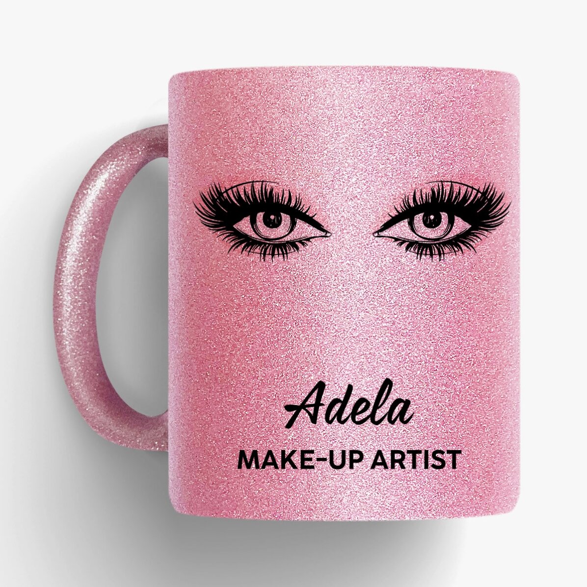 Personalised mug with text - Make-up artist
