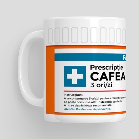 Mug with message - Prescription