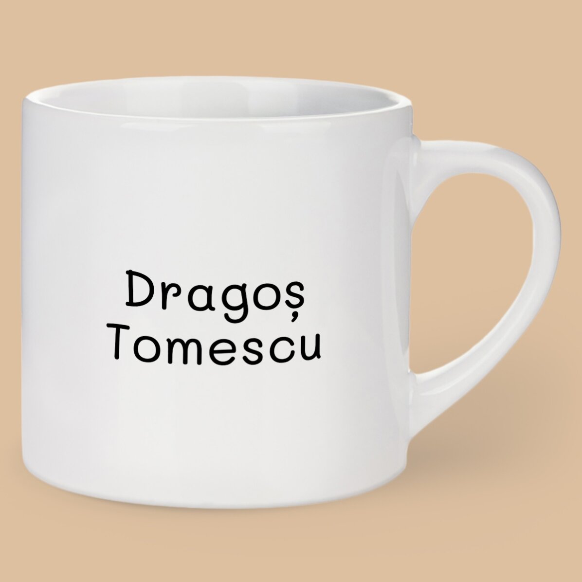 Cană espresso personalizată cu text - I’m Fine