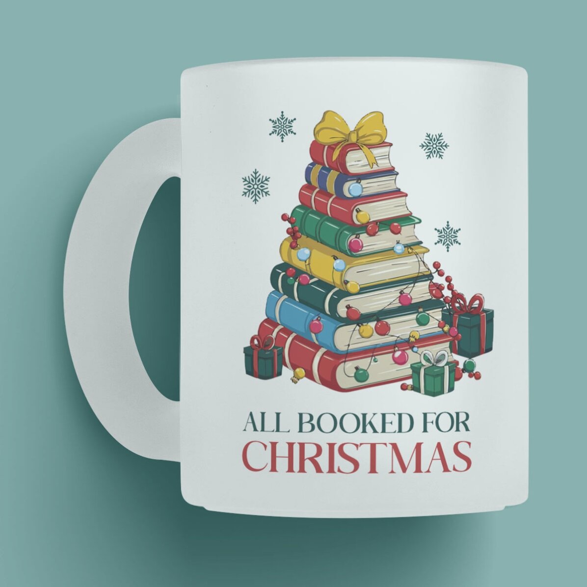 Cană mată personalizată cu nume și mesaj - Christmas