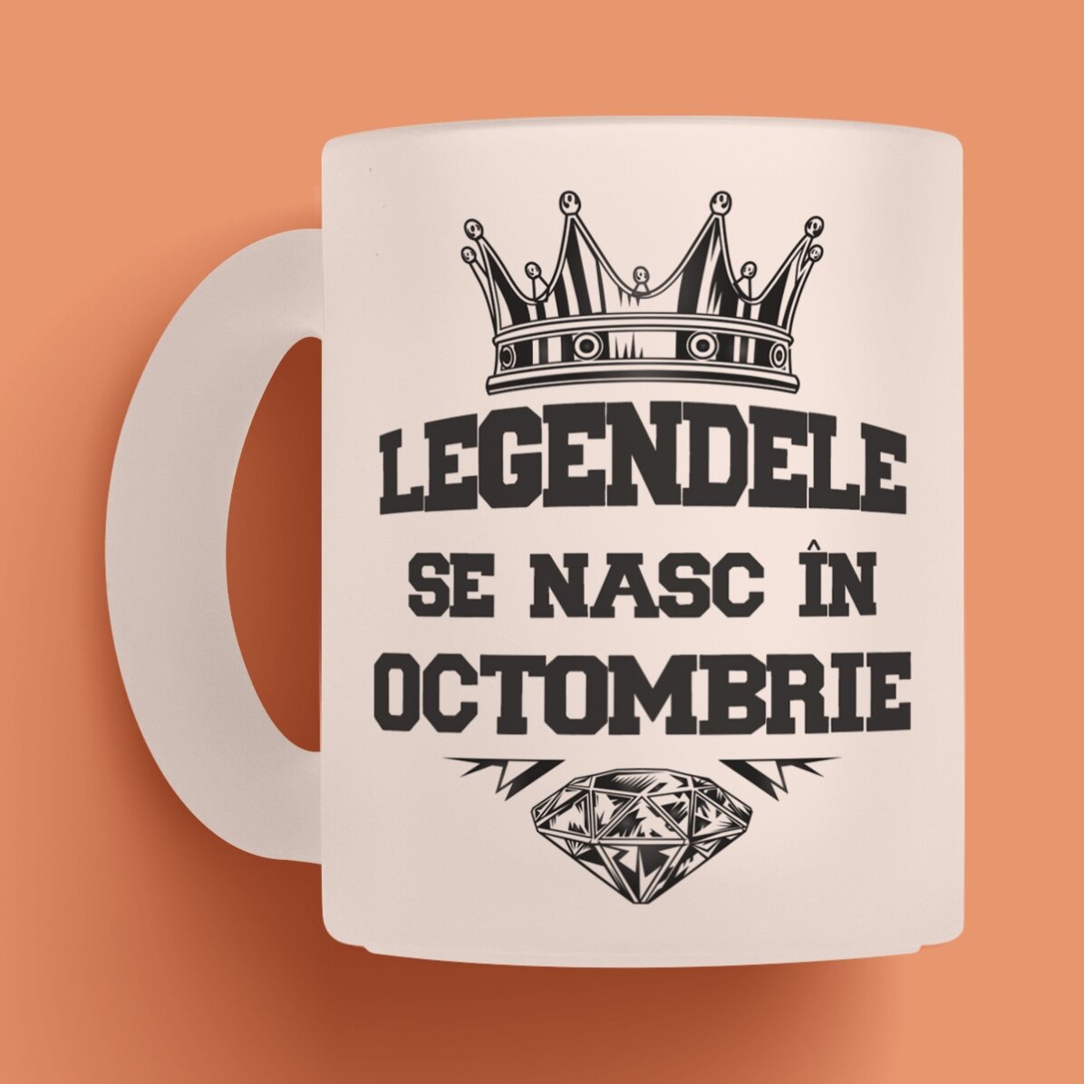 Personalised mug with text - Legends are born in...