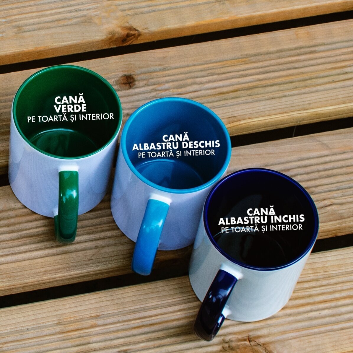 Personalised mug with 6 photos and classic text