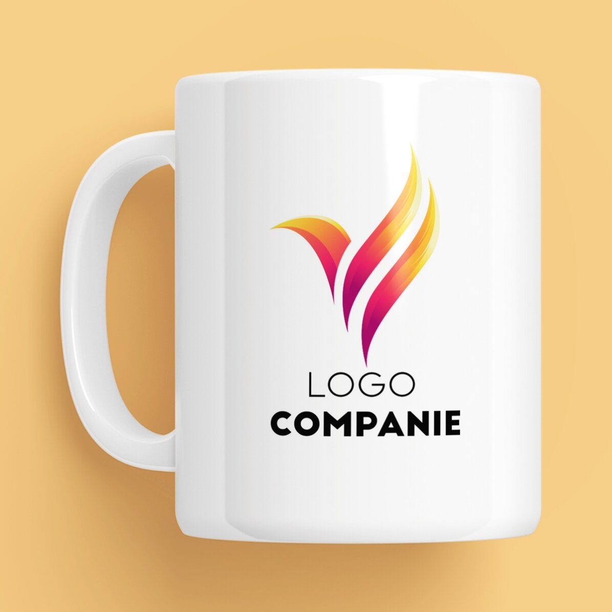 Cană personalizată cu logo și text