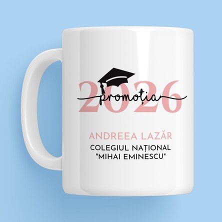 Personalised mug with message - Graduation