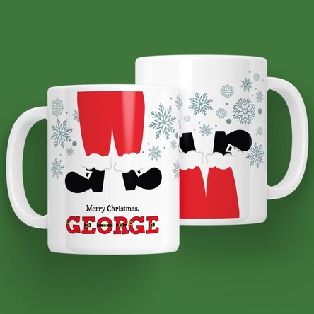 Cană personalizată cu mesaj - Moș Crăciun