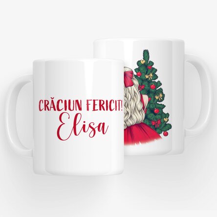 Cană personalizată cu nume - Christmas Princess