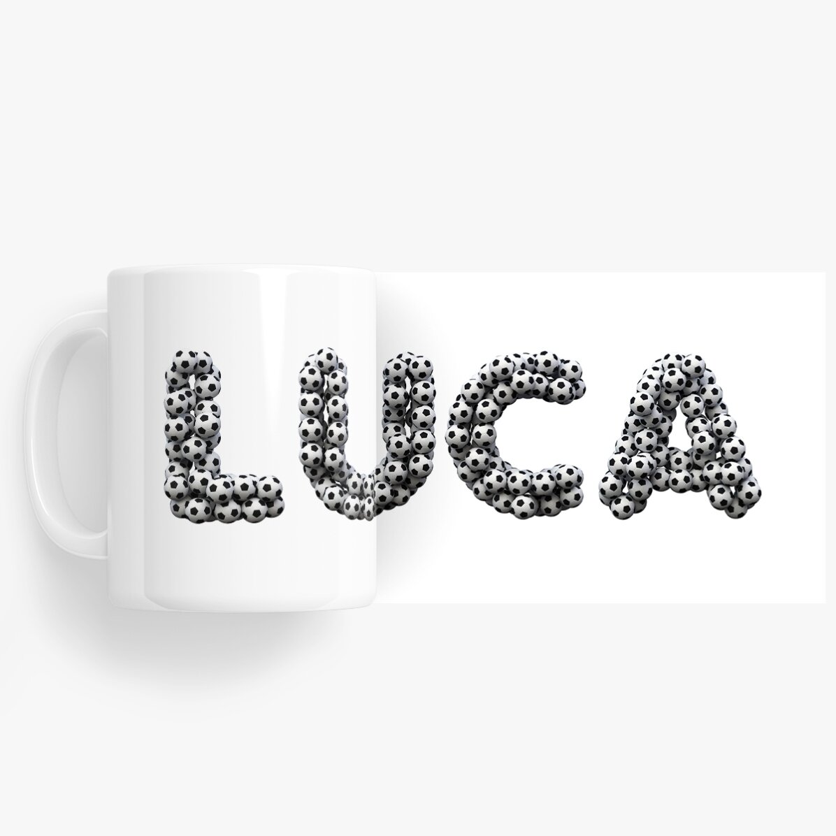 Cană personalizată cu nume - Fotbal