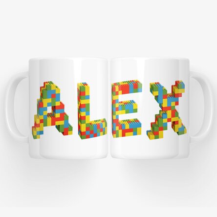 Cană personalizată cu nume - Lego