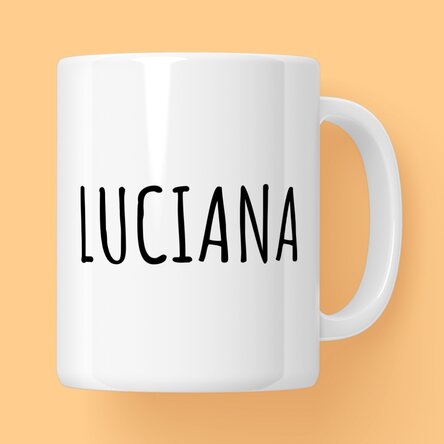 Cană personalizată cu nume