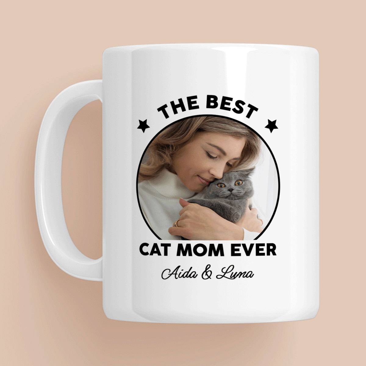 Cană personalizată cu poză și mesaj - Best